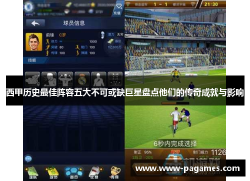 西甲历史最佳阵容五大不可或缺巨星盘点他们的传奇成就与影响